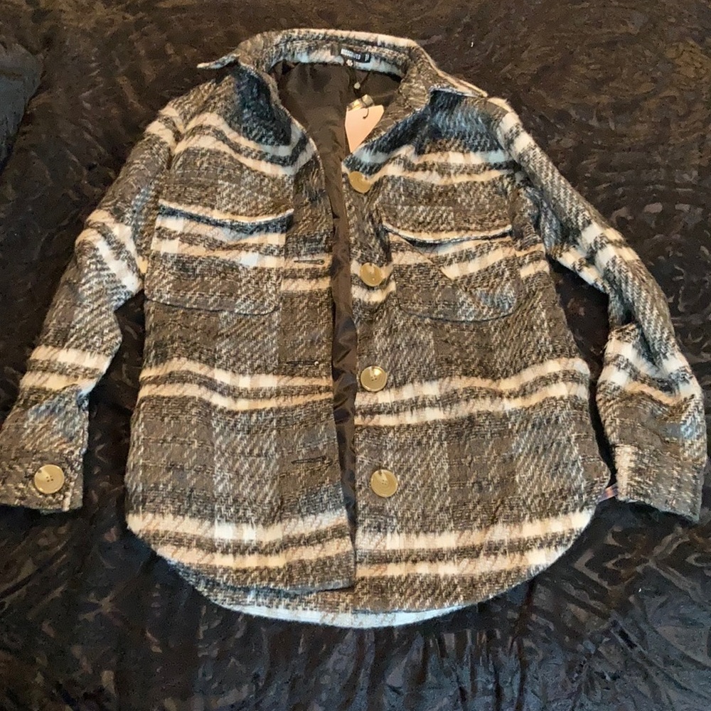 Plaid shacket